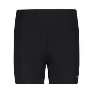 Spodenki sportowe damskie CMP. Czarne spodenki sportowe CMP, bez wzorów, na fitness i siłownię. Za 167,00 zł.