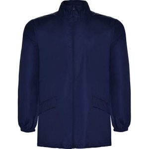 Lekka Wodoodporna Kurtka Dla Dorosłych Unisex Escocia. Czarne kurtki ROLY, s, bez wzorów, bez kaptura. Za 90,99 zł.