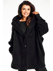 Awama Kurtka przejściowa w kolorze czarnym rozmiar: L/XL. Czarne kurtki Awama, l, bez wzorów, bez kaptura. Za 184,99 zł.