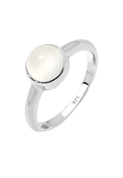 Elli Damski elegant z kamieniem księżycowym w srebrze 925 Sterling Silver Pierścionki 1 ct. Szare pierścionki Elli, z kamieniem księżycowym, srebrne. Za 268,99 zł.