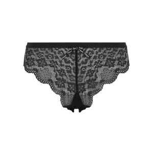 Stringi damskie Freya Fancies. Czarne stringi FREYA ACTIVE, bez wzorów, z koronki. Za 183,50 zł.