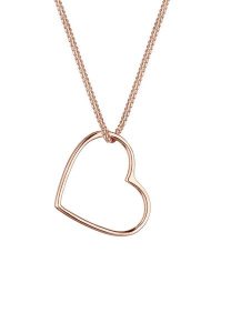 Elli Damski wisiorek Serce Basic wykonany ze srebra próby 925 Sterling Silver Naszyjniki 1 ct. Szare zawieszki Elli, srebrne. Za 188,99 zł.