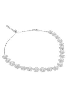 Swarovski Naszyjnik 5751250 Srebrny. Szare naszyjniki Swarovski, metalowe. Za 979,99 zł.