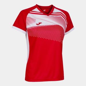 Koszulka do piłki nożnej damska Supernova II. Białe bluzki JOMA, l, bez wzorów, sportowe, bez kołnierzyka, bez ramiączek. Za 131,99 zł.