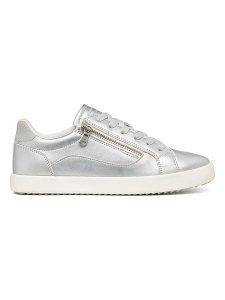 Geox Sneakersy "Blomiee" w kolorze srebrnym rozmiar: 40. Szare trampki Geox, bez wzorów, bez zapięcia. Za 289,95 zł.