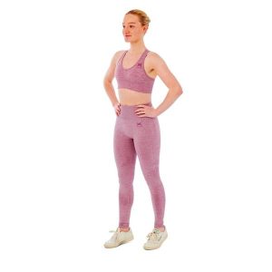 Damski zestaw sportowy Xtreme - legginsy sportowe + top sportowy - Różowy. Czerwone legginsy XTREME SOCKSWEAR, bez wzorów. Za 177,99 zł.