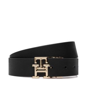 Pasek Tommy Hilfiger. Czarne paski TOMMY HILFIGER, bez wzorów. Za 309,99 zł.