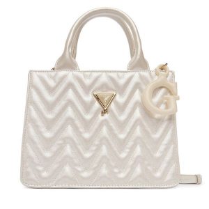 Torebka Guess. Białe torebki klasyczne Guess, z aplikacjami, bez dodatków. Za 319,99 zł.