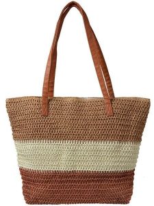 Clayre & Eef Shopper bag w kolorze brązowym - 50 x 40 x 13 cm rozmiar: onesize. Brązowe shopper bag Clayre & Eef, bez wzorów, z materiału, na ramię, bez dodatków. Za 87,81 zł.