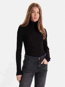 JOOP! Golf 58 JW224KN166 30033369 Czarny Regular Fit. Czarne golfy JOOP!, bez wzorów, z wiskozy. Za 379,99 zł.