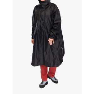 Poncho z przesuwaną kapturem CMP. Czarne kurtki CMP, l, bez wzorów. Za 159,99 zł.