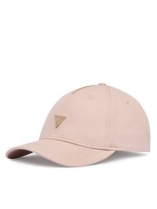 Guess Czapka z daszkiem AW5608 COT01 Różowy jasny. Czerwone czapki Guess, z aplikacjami, z bawełny. Za 138,99 zł.