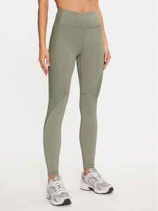 4F Legginsy 4FWAW24TFTIF269 Khaki Slim Fit. Brązowe legginsy 4f, bez wzorów, z syntetyku. Za 119,99 zł.