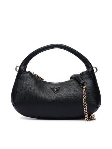 Guess Torebka Gilda Mini HWZG97 47730 Czarny. Czarne torebki klasyczne Guess, z aplikacjami, ze skóry, bez dodatków. Za 494,99 zł.