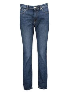 Pepe Jeans Dżinsy "Violet" - Tapered fit - w kolorze granatowym rozmiar: W29/L32. Niebieskie jeansy Pepe Jeans, z aplikacjami, z bawełny, z podwyższonym stanem. Za 209,82 zł.