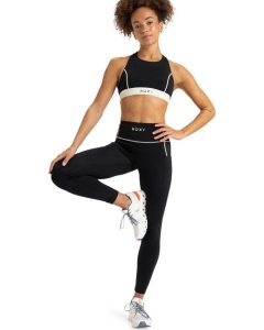 Legginsy techniczne BOLD MOVES 2.0 Czarny Kobiety. Szare legginsy Roxy, bez wzorów, z elastanu. Za 325,00 zł.