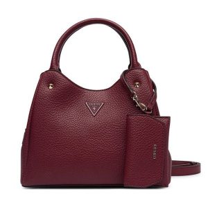 Torebka Guess. Czerwone torebki klasyczne Guess, z aplikacjami, bez dodatków. Za 584,99 zł.