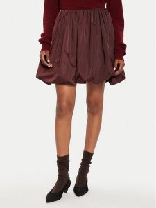 Herskind Spódnica mini Evans 5202155 Bordowy Regular Fit. Czerwone spódnice Herskind, bez wzorów, z syntetyku, mini. Za 479,99 zł.