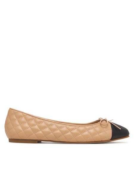 Aldo Baleriny Braylynn 13264855 Brązowy. Brązowe balerinki ALDO, bez wzorów, ze skóry, bez obcasa, bez zapięcia. Za 299,99 zł.