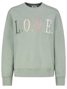 Sublevel Bluza w kolorze miętowym rozmiar: XS. Zielone bluzy Sublevel, xs, bez wzorów, bez kaptura. Za 79,03 zł.