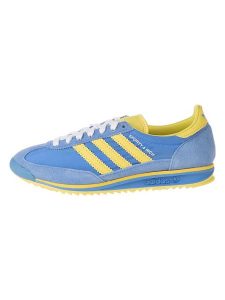 Adidas Sneakersy "Sporty&Rich" w kolorze błękitno-żółtym rozmiar: 36 2/3. Niebieskie trampki ADIDAS, bez wzorów, bez zapięcia. Za 294,95 zł.