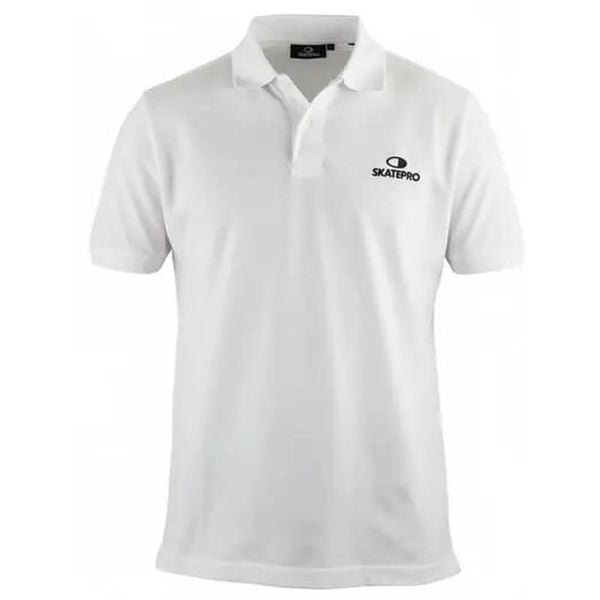 Odzież T-shirts unisex SkatePro Heavy Polo Koszulka - XXL - Biały. Biała bluzki SKATEPRO, xxl, bez wzorów, z bawełny, sportowe, bez kołnierzyka, bez ramiączek. W wyprzedaży za 86,99 zł.