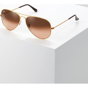RayBan AVIATOR Okulary przeciwsłoneczne bronze/copper pink gradient brown. Okulary przeciwsłoneczne marki Ray-Ban. Za 629,00 zł.