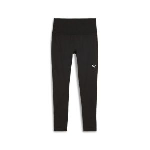 Legginsy bezszwowe damskie Shapeluxe PUMA Espresso. Czarne legginsy Puma, bez wzorów. Za 202,10 zł.