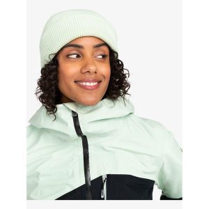 Czapka zimowa damska Roxy Folker. Zielone czapki Roxy, bez wzorów. Za 71,50 zł.