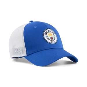 Czapka PUMA Manchester City FC. Czapki Puma, bez wzorów, z bawełny, street. Za 129,99 zł.