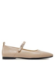 Vagabond Shoemakers Baleriny Delia 5307-401-02 Beżowy. Brązowe balerinki Vagabond Shoemakers, bez wzorów, ze skóry, bez obcasa, bez zapięcia. Za 269,99 zł.