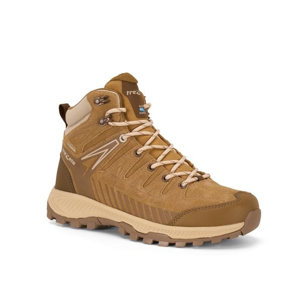 Buty trekkingowe damskie TREZETA Thunder Leather Mid W's z membraną WP. Brązowe buty trekkingowe Trezeta, bez zapięcia. Za 574,00 zł.