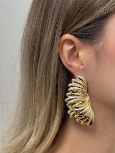 Heliophilia Pozłacane kolczyki-wkrętki rozmiar: onesize. Żółte kolczyki Heliophilia, pozłacane. Za 146,28 zł.