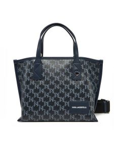 KARL LAGERFELD Torebka A1W30184 Granatowy. Niebieskie torebki klasyczne KARL LAGERFELD, bez wzorów, ze skóry, bez dodatków. Za 469,99 zł.
