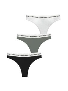 Bjorn_borg LOGO THONG 3p — stringi L multipack – MULTIPACK 1. Stringi Björn Borg, bez wzorów. Za 239,00 zł.