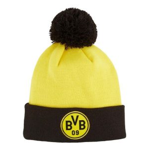 Puma Czapka Bvb Ess Pom Pom 02555201. Żółte czapki Puma, bez wzorów. Za 105,60 zł.