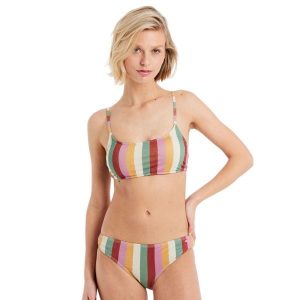 2-częściowy kostium kąpielowy bandeau dla kobiet Protest Prtcancan. Czerwone bikini Protest, bez wzorów. W wyprzedaży za 164,55 zł.