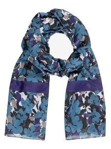 More & More Szal w kolorze niebieskim rozmiar: onesize. Niebieskie szaliki More & More, bez wzorów. Za 78,28 zł.