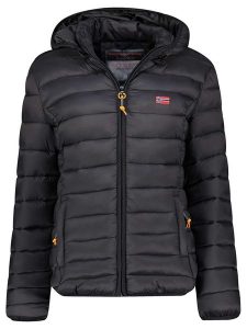 Geographical Norway Kurtka pikowana "Atikolor" w kolorze czarnym rozmiar: XL. Czarne kurtki Geographical Norway, xl, bez wzorów, bez kaptura. Za 184,46 zł.