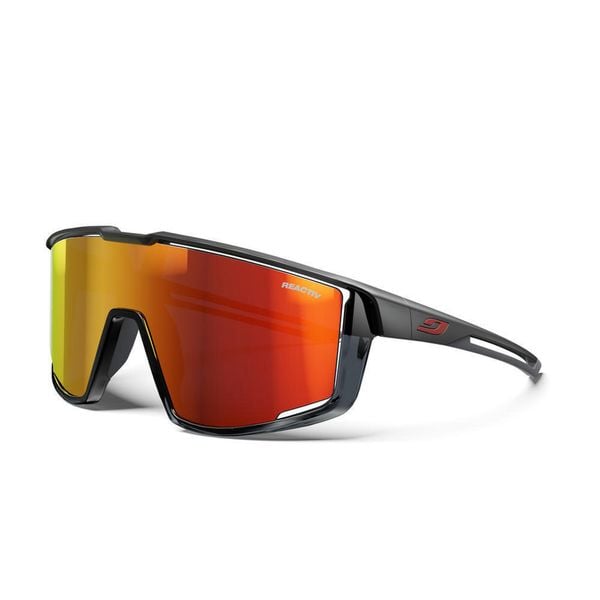 Okulary rowerowe JULBO FURY - czarny | Reactiv Light Amplifier Cat 1-3. Czarne okulary przeciwsłoneczne Julbo. Za 669,99 zł.