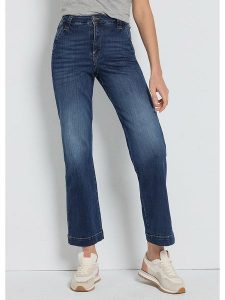 CIMARRON Dżinsy - Regular fit - w kolorze granatowym rozmiar: W32. Niebieskie jeansy Cimarron, bez wzorów. Za 180,06 zł.