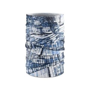 Chusta Buff Coolnet UV+ Reflective. Żółte apaszki i chusty Buff, bez wzorów, z elastanu, sportowe. Za 94,90 zł.