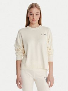 Guess Sweter W6RR55 Z2V62 Écru Regular Fit. Swetry klasyczne Guess, xl, z wiskozy, bez kołnierzyka. Za 389,99 zł.