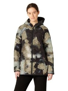 Ilse Jacobsen Kurtka przejściowa w kolorze czarno-oliwkowym rozmiar: 34. Brązowe kurtki Ilse Jacobsen, bez wzorów, bez kaptura. Za 260,99 zł.