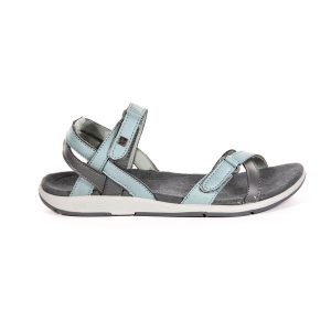 Damskie sandały turystyczne Santa Cruz. Niebieskie buty trekkingowe Regatta, z poliamidu, bez zapięcia. W wyprzedaży za 139,99 zł.