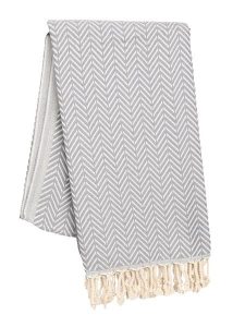 Samimi Chusta hammam "Damla" w kolorze szarym - 180 x 100 cm rozmiar: onesize. Szare apaszki i chusty Samimi, bez wzorów, z bawełny. Za 52,99 zł.