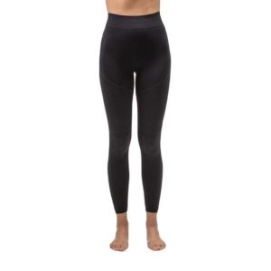 Damskie legginsy Piu Adrenalina KR110. Czarne legginsy PIU ADRENALINA, bez wzorów, długie. Za 331,00 zł.