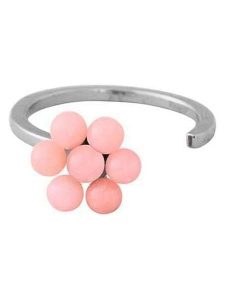 Design Letters Srebrny pierścionek ''My Flower'' z opalami rozmiar: onesize. Szare pierścionki Design Letters, z opalem, srebrne. Za 82,99 zł.