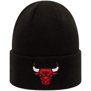 Czapka New Era NBA Essential Cuff Beanie Chicago Bulls. Czarne czapki New Era, bez wzorów. Za 110,00 zł.