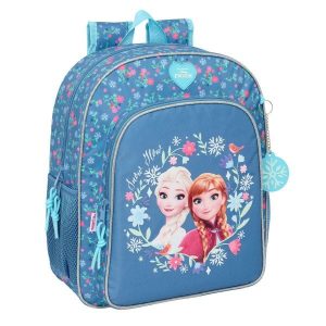 Plecak szkolny DISNEY FROZEN Poliester 300D. Niebieskie plecaki Disney Frozen. Za 142,20 zł.
